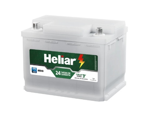 H65HD: 65Ah - Baterias Automotivas Heliar Convencional