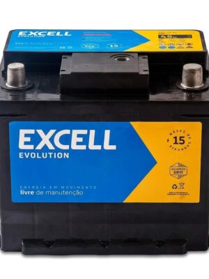 Bateria Excell 45Ah | Entrega e Instalação Grátis