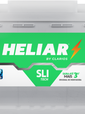 Bateria Automotiva Heliar 45Ah - Entrega e Instalação Rápida
