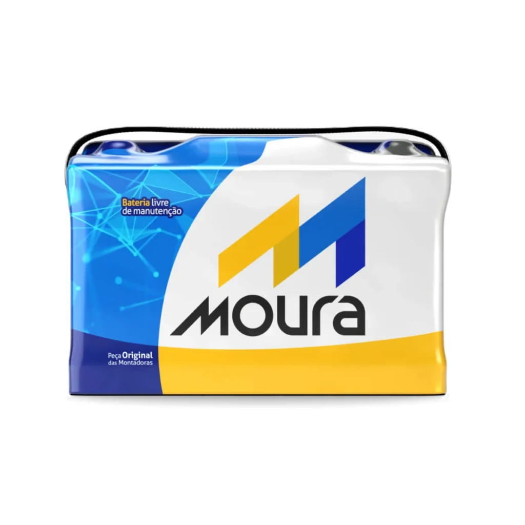 Bateria Automotiva Moura M60AX - Entrega e Instalação Rápida