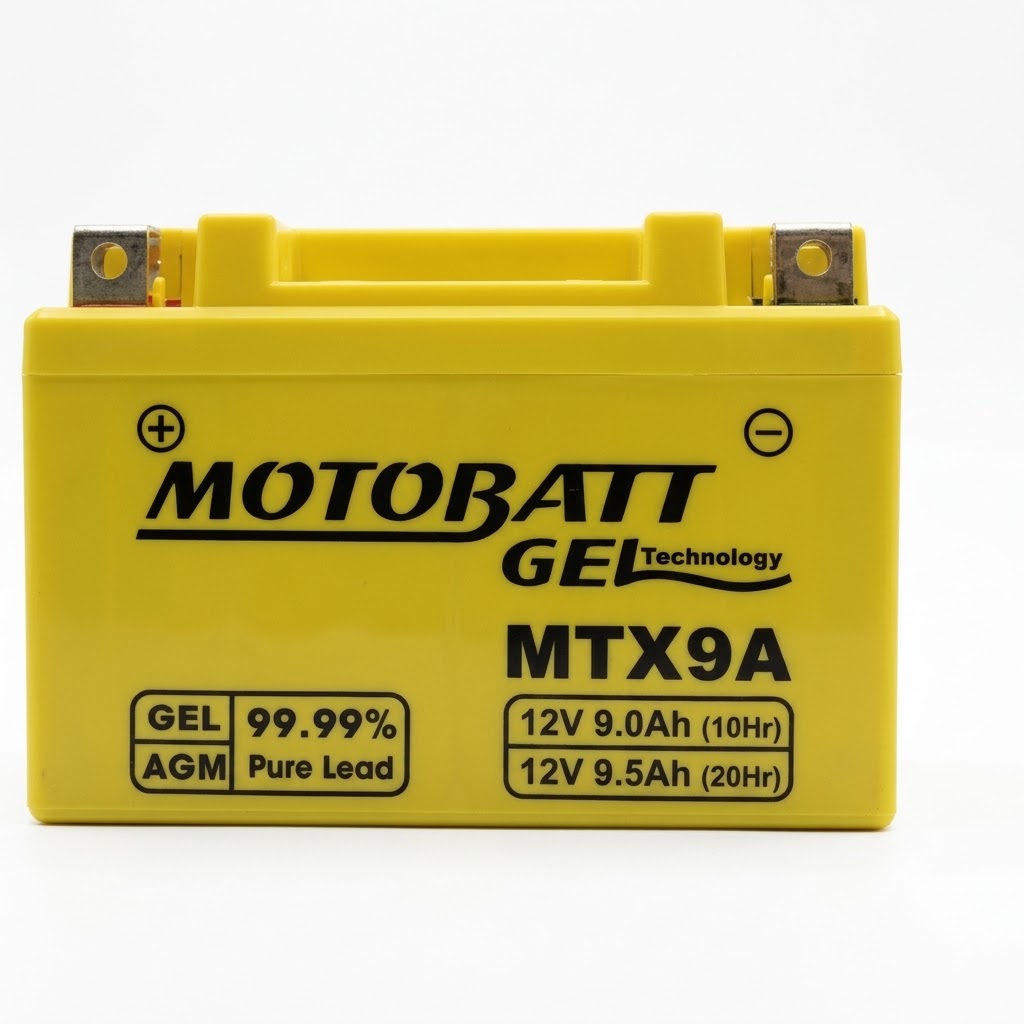 Bateria de Moto Motobatt MTX9A | Livre de Manutenção