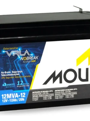 Bateria Moura 12MVA-12Ah 12Ah | Pronta Entrega