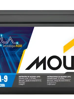 Bateria Moura 12V 9Ah para NoBreak | Pronta Entrega
