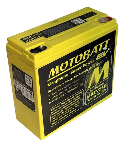 Bateria para Mobilidade e Veículos Elétricos Motobatt MBEV25G