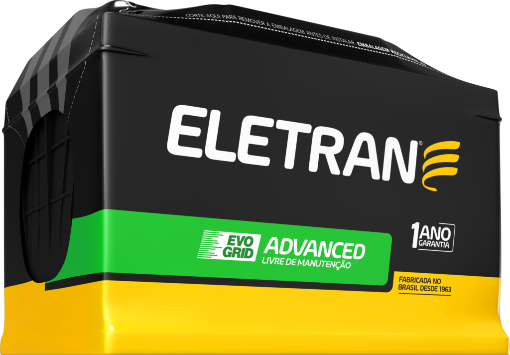 Bateria Eletran 60Ah 60APD | Entrega e Instalação Grátis