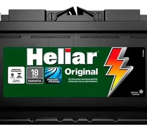 Bateria Heliar 95 Amperes | Troca Grátis no Local