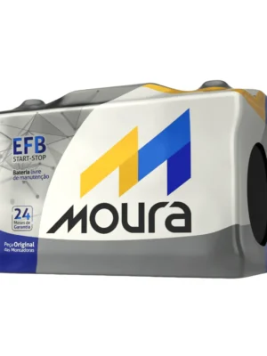 Bateria Moura 60 Ah EFB Start Stop | Troca Grátis no Local