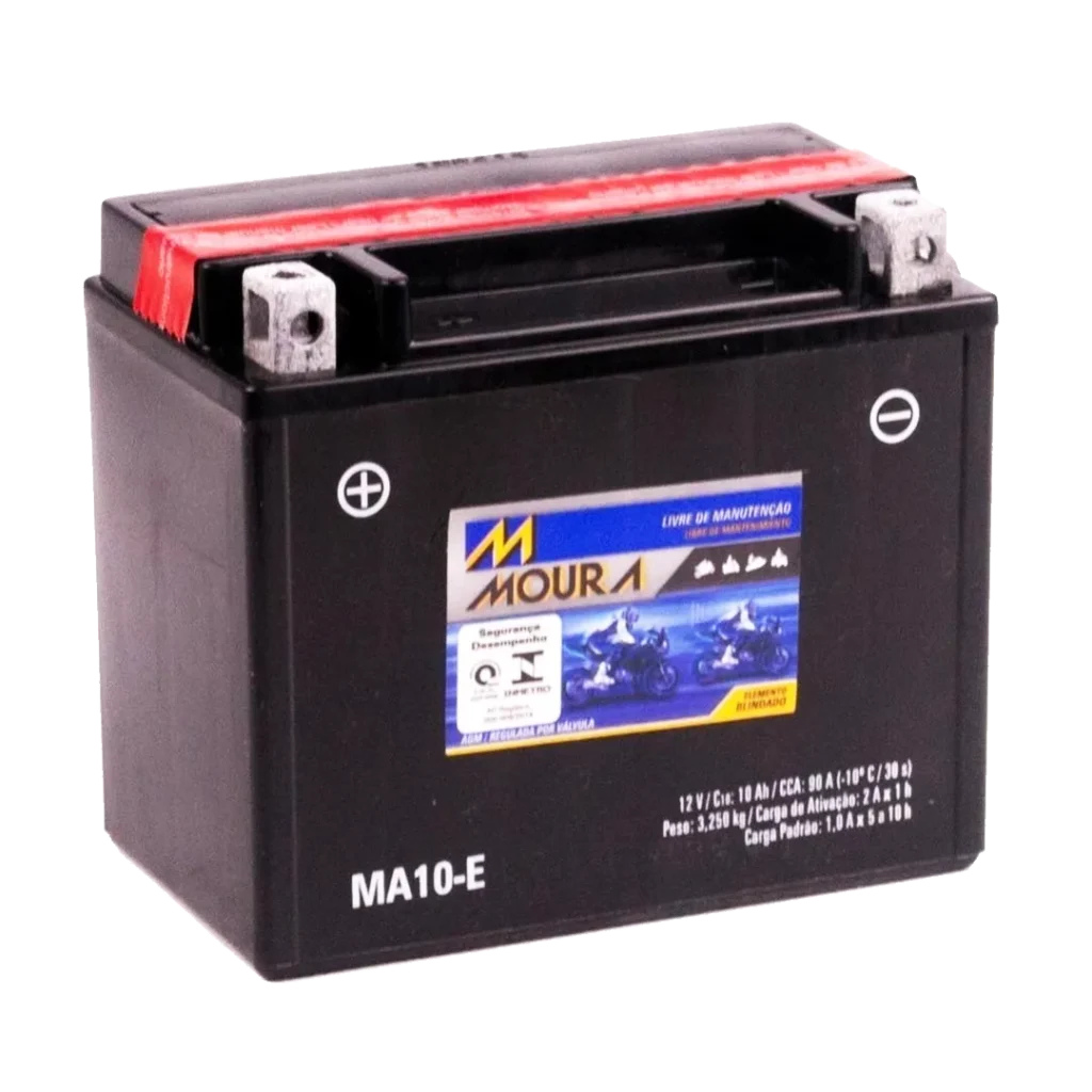 Bateria Moura MA10E Moto | Pronta Entrega