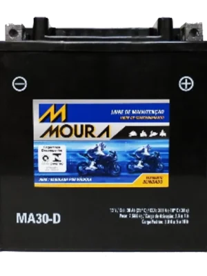 Bateria Moura MA30D Moto | Pronta Entrega