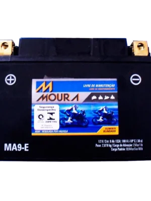 Bateria Moura MA9E Moto | Pronta Entrega