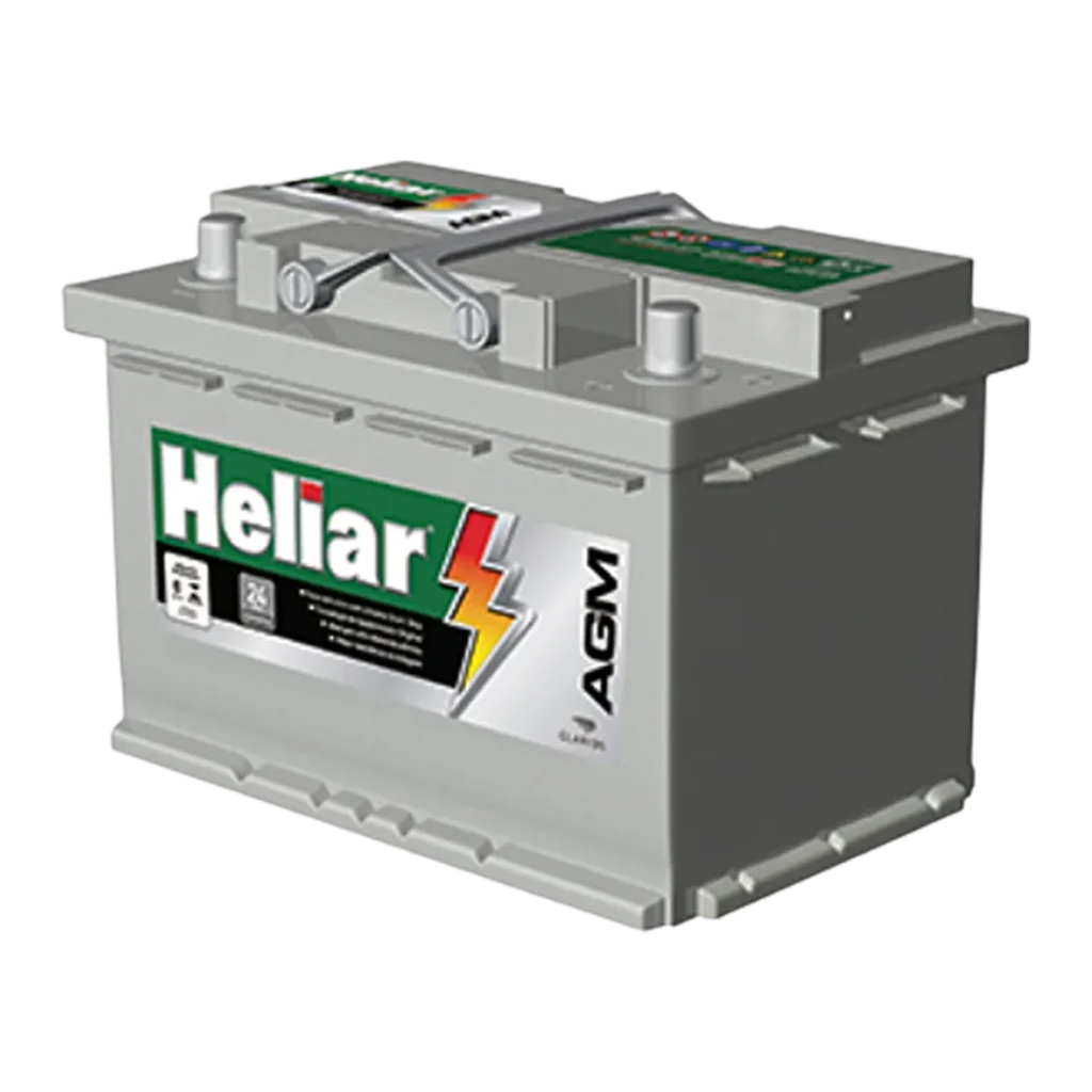 Bateria Heliar AGM HAGM105SD 105Ah | Entrega e Instalação Grátis