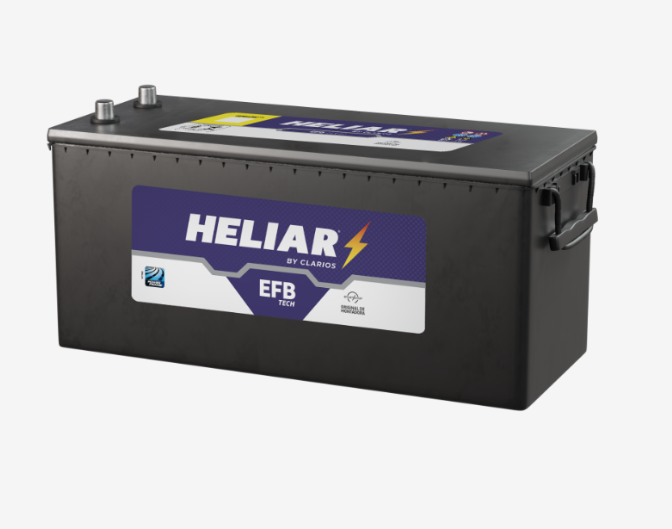 Bateria Heliar HEFB 225Ah - Entrega e Instalalão Grátis