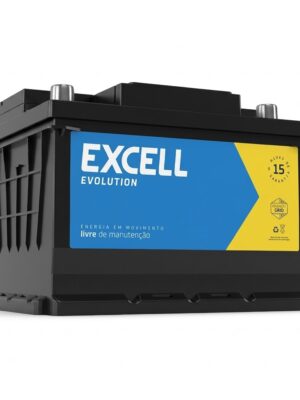 Bateria Excell 60Ah | Entrega e Instalação Grátis