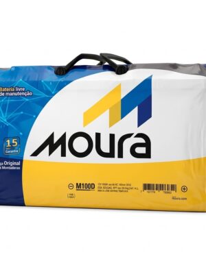Bateria Moura Automotiva M100QD - Entrega e Instalação Grátis